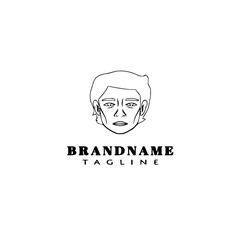 avatar logo icon design template concept illustration