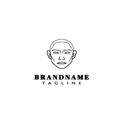 avatar logo icon design graphic vector illustration