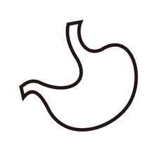 stomach icon vector illustration sign