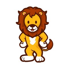 lion cartoon character