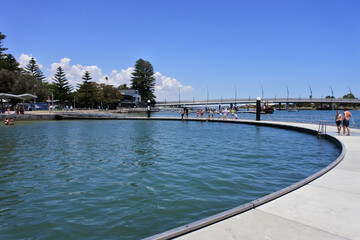 Mandurah estuary pool Western Australia