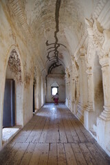 Fototapeta na wymiar ミャンマー　インワのマハーアウンミェ僧院