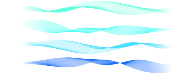 Wave vector element with abstract lines for website, banner and brochure. Wave of the many colored lines. Curve flow motion illustration. Modern background design. Lace effect.