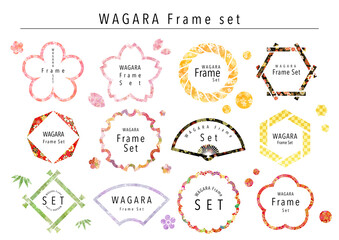 和柄フレームセット