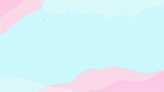 春 桜 ポップ カラフル 雲 BG02 CP