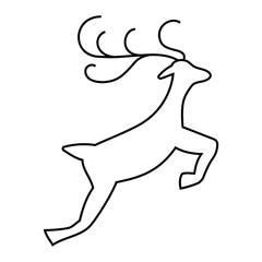 Christmas and new year flat line icons. Winter holidays sale decor. Signs and symbols  for xmas party celebration, greeting cards. Isolated element. Vector illustration.