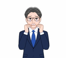 中年のサラリーマン