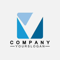 V Letter Logo and symbol vector template