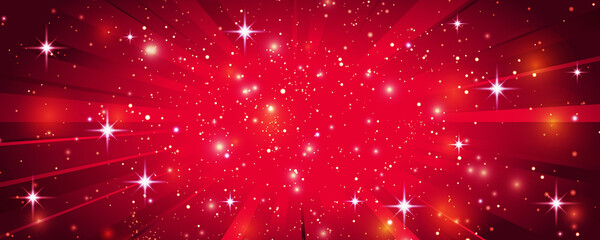 光を感じる背景。宇宙空間。メタバース、後光。放射線状の光。放射状の光。 © DESIGN BOX