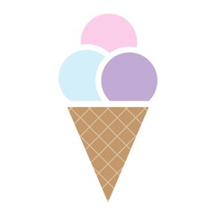 Cute icecream icon