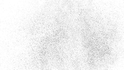 Distressed black texture. Dark grainy texture on white background. Dust overlay textured. Grain noise particles. Rusted white effect. Grunge design elements. Vector illustration, EPS 10.