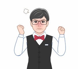 バーテンダーの男性