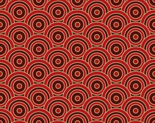 Seamless Chinese pattern vector