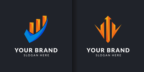 accounting logo Template collection