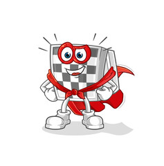 chessboard heroes vector. cartoon character