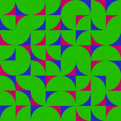 Fototapeta na wymiar abstract geometric seamless pattern in bright colors