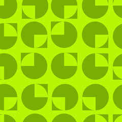 abstract geometric seamless pattern in bright colors