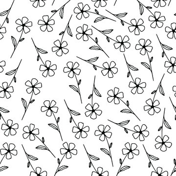 seamless pattern flovers