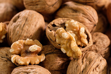 Waln&uuml;sse (Makro / Details / Nahaufnahme)