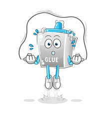 glue jump rope exercise. character vector