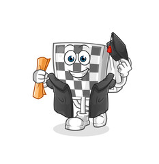 chessboard graduation vector. cartoon character