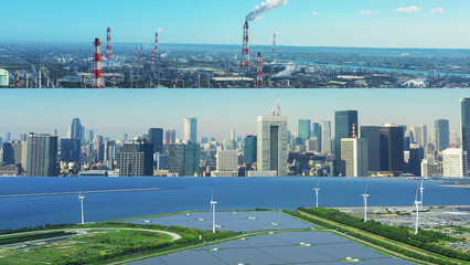 都市と産業　社会インフラ