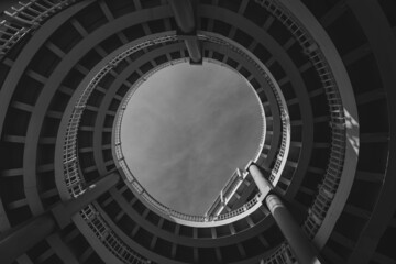 Fototapeta premium spiral staircase