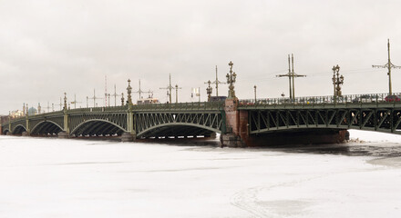 Saint Petersburg .Bridge