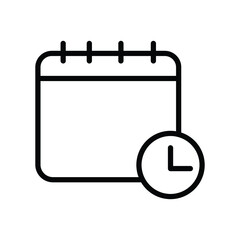 Calendar Vector icon which is suitable for commercial work and easily modify or edit it

