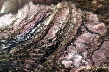 abstract photography, series of waves,  marine motifs, breaking waves, surreal waves, abstract naturalism, abstract expressionism, abstract background,