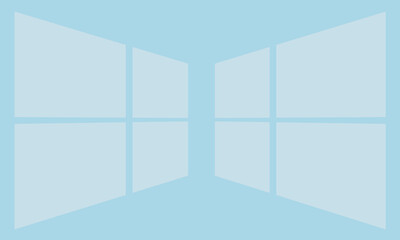 blue background with slanted squares facing each other