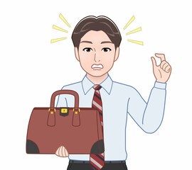 青いシャツを着た若い男性