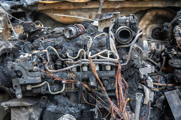 auto incendiata