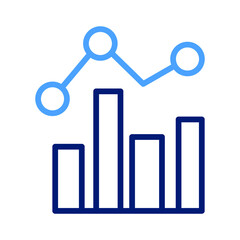 Analytics Vector icon which is suitable for commercial work and easily modify or edit it

