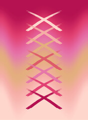 Abstract background with brash lines.Mesh gradients. Cute gradient background. For covers, wallpapers, branding and other projects. Vector.