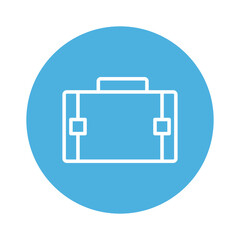 Money Briefcase Vector icon which is suitable for commercial work and easily modify or edit it

