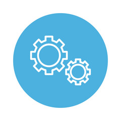 Gears Vector icon which is suitable for commercial work and easily modify or edit it

