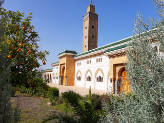 Mohammed VI public mosque in Meknes City, Morocco 