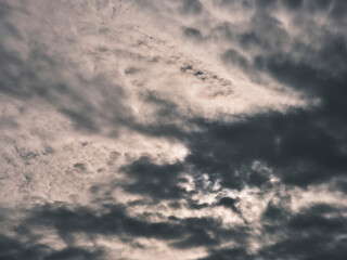 Fototapeta na wymiar rainy clouds and sky background