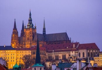 Naklejka na ściany i meble Prague castle