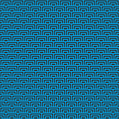 colorful simple vector flat art turquoise and black seamless pattern of minimalistic geometric scaly square pattern in japanese style