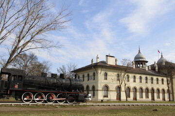 old train in the station