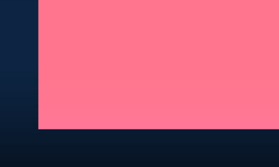 navy gradient background with pink gradient squares