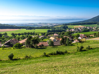 Rural village in Switzerland