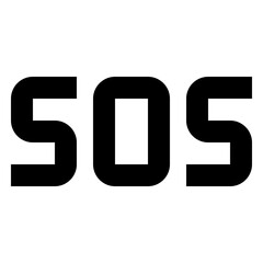 SOS Symbol, SOS Icon