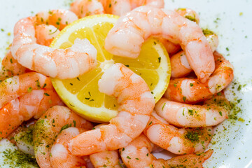 Shrimps cocktail