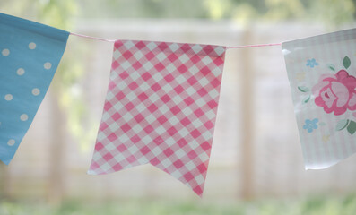 Fototapeta premium Colourful Bunting