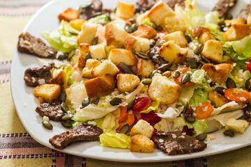 Meat salad