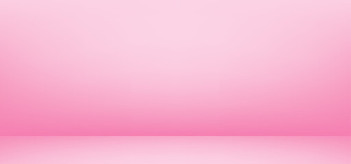 Pink wall background studio. Vector illustration