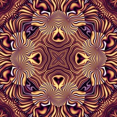 Abstract fractal pattern.